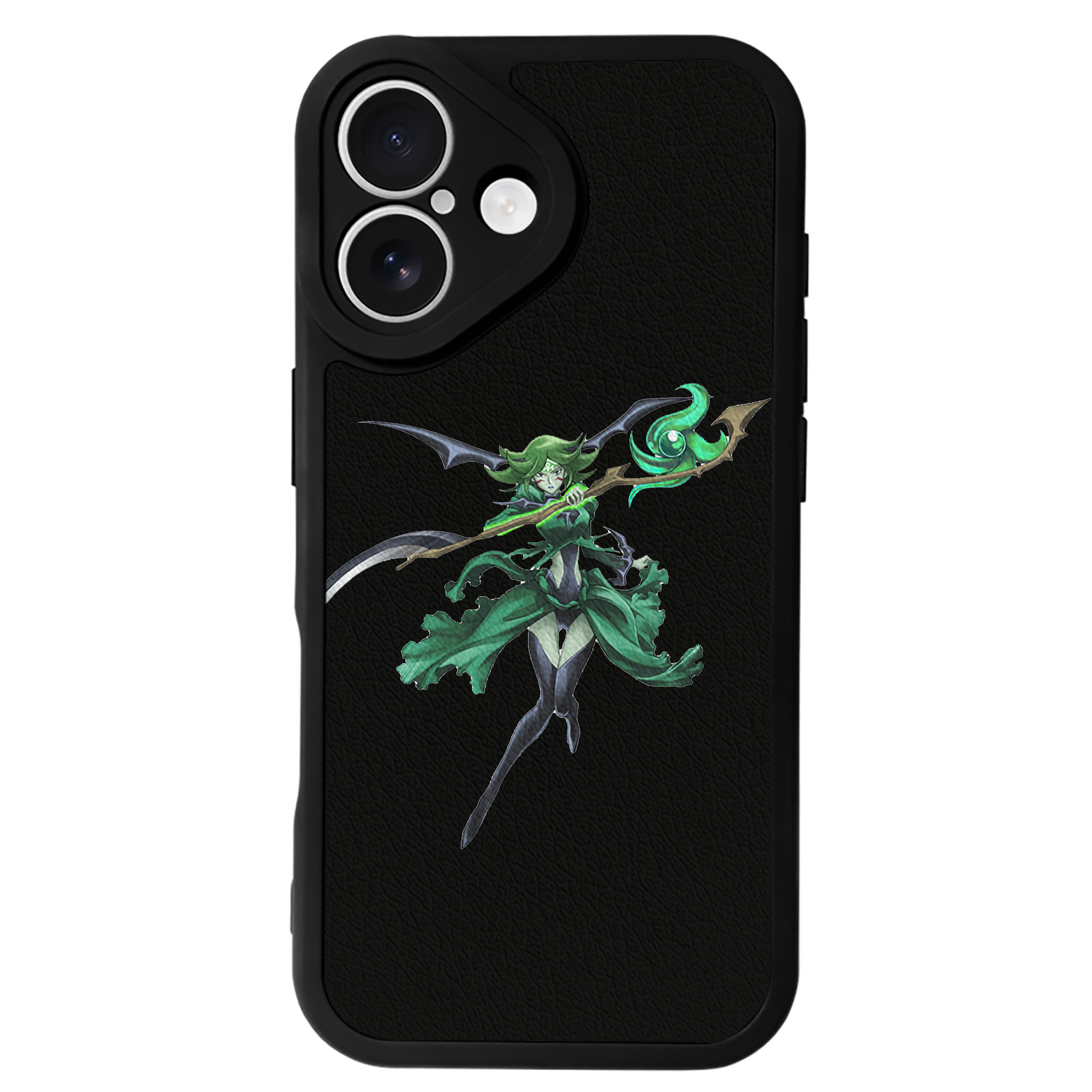 遊☆戯☆王 Yu-Gi-Oh! 【iPhone 16シリーズ対応】シリコンスマホケース（レザー調） 材質：シリコン